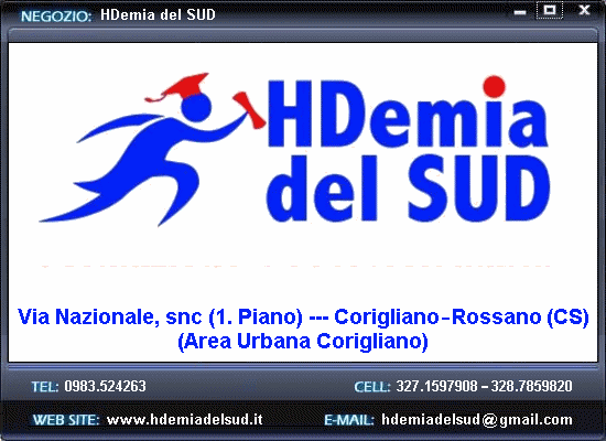 HDemia del SUD - Corigliano (CS) - Scuola di Formazione - Formazione e Professionalit